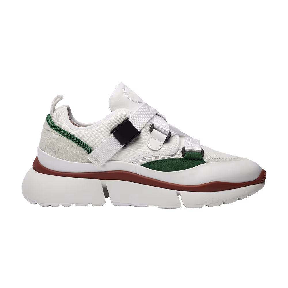 Chloé Women's Sonnie Low Top Jungle Green