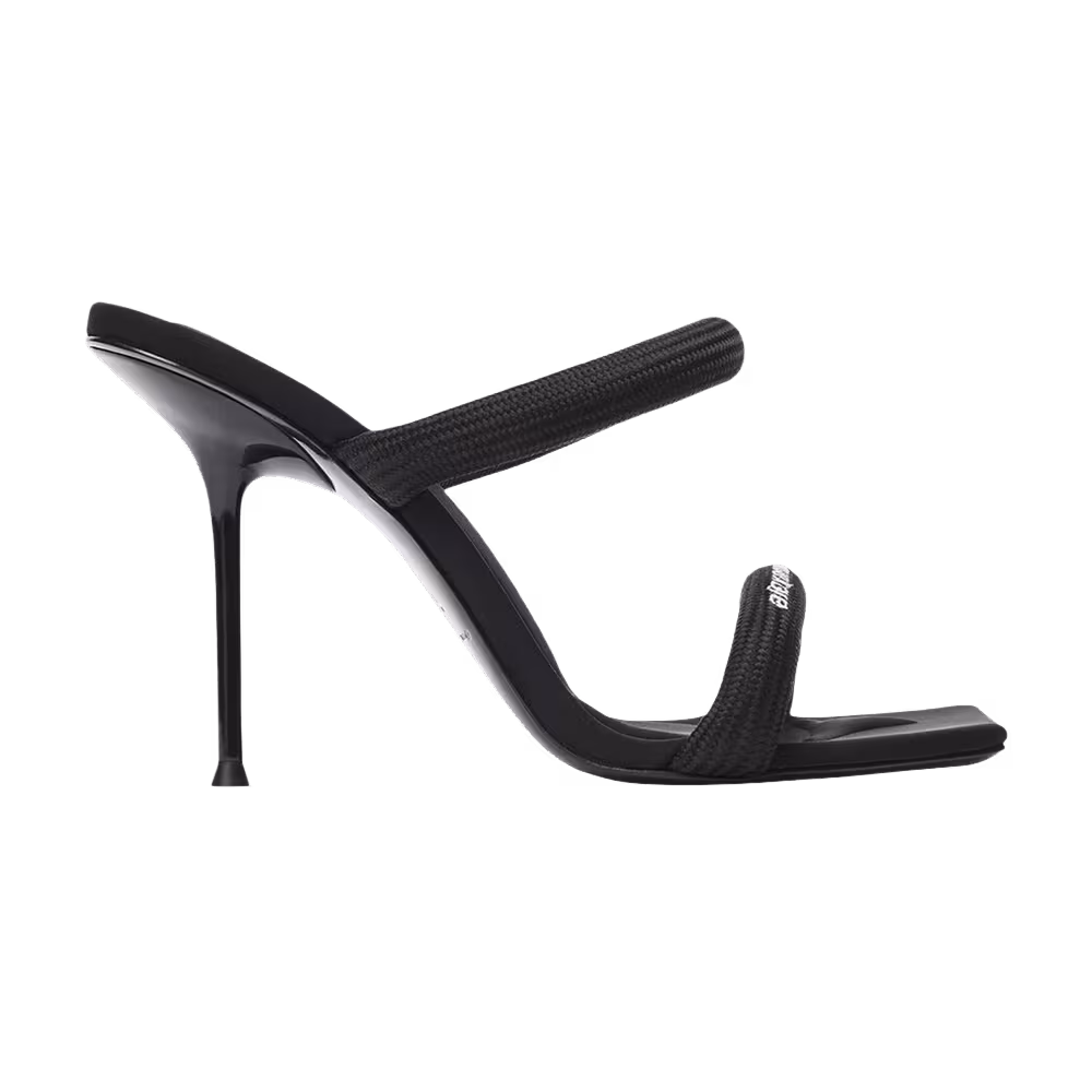 Alexander Wang Women's Julie Tubular Webbing Sandal Black
