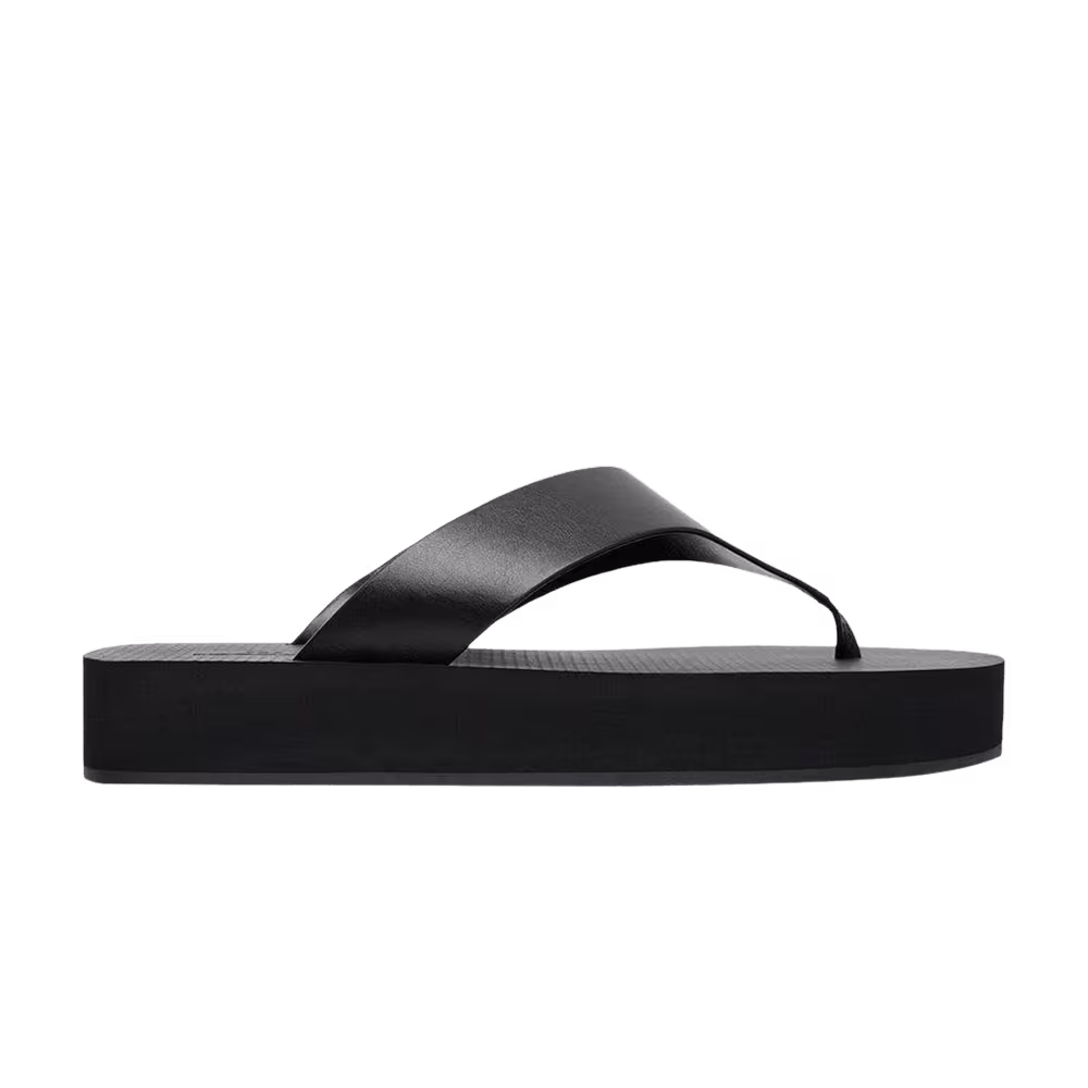 The Row Women's Dune Flatform Ginza Sandals Black