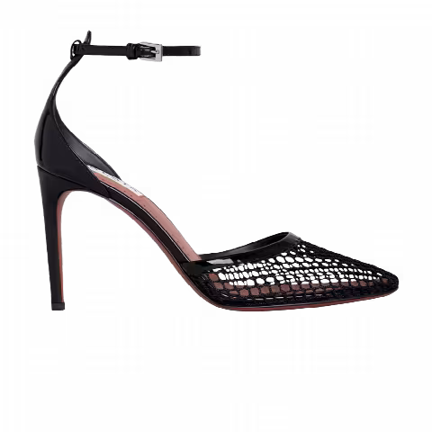 Alaïa Wmns High Fishnet Pump 'Black'