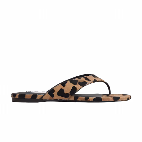 Alaïa Wmns Flat Tong Mule 'Leopard'