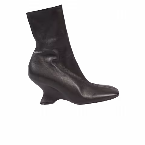 Dries Van Noten Wmns Half Boots 'Dark Brown'