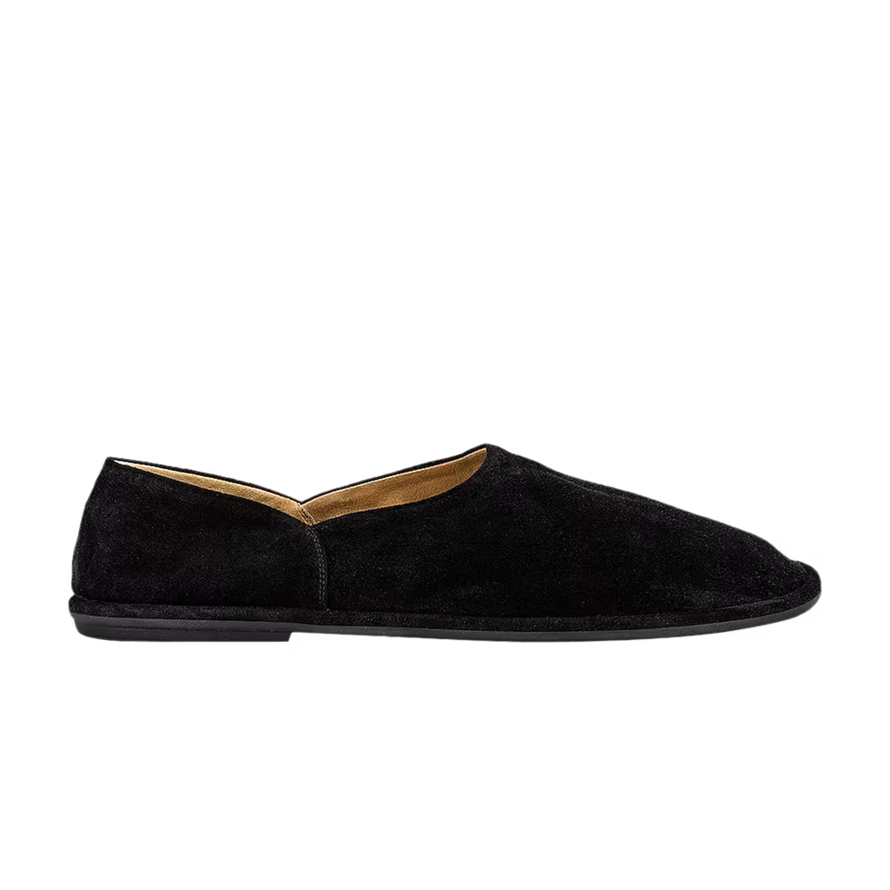 The Row Canal Slip On Flat Black