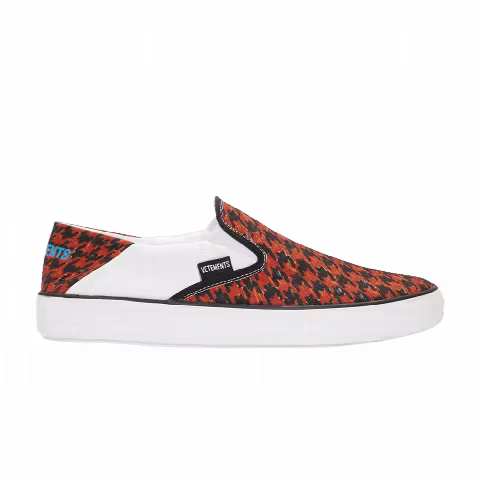 Vetements Babouche Sneaker 'Red Houndstooth'