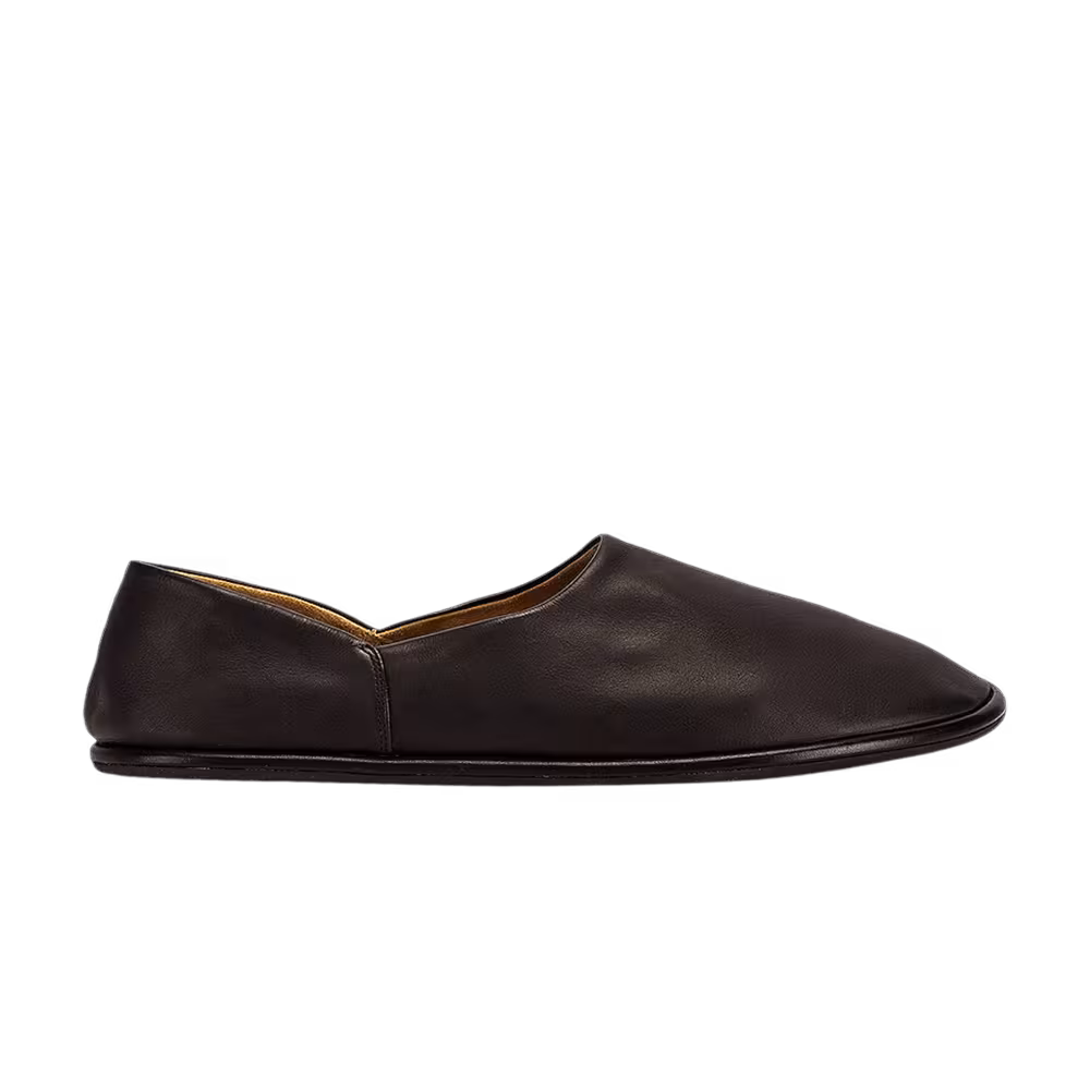 The Row Canal Slip On Flat Black
