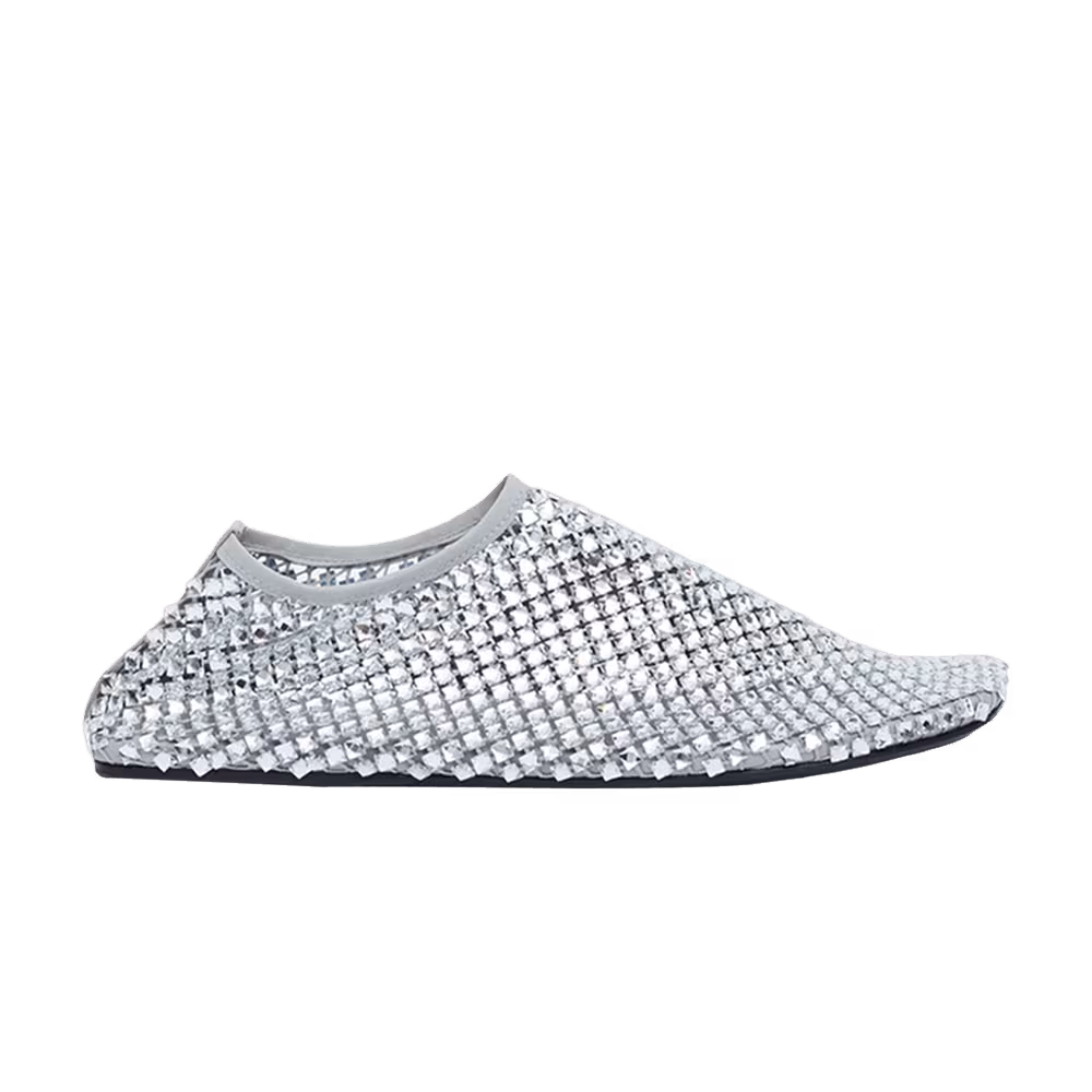Christopher Esber Women's Minette Bezeled Flat Grey