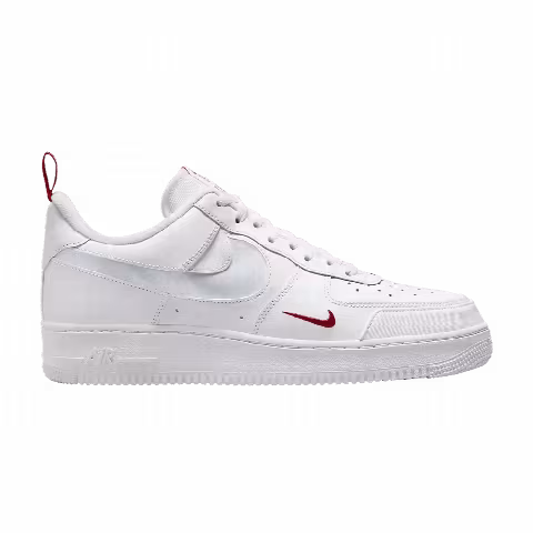Nike Air Force 1 Low GS 'Cut Out Swoosh - White'