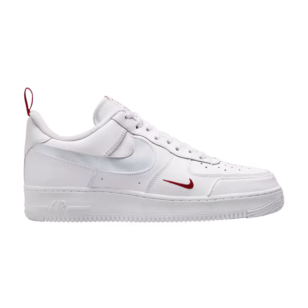 Nike Air Force 1 Low GS Cut Out Swoosh - White