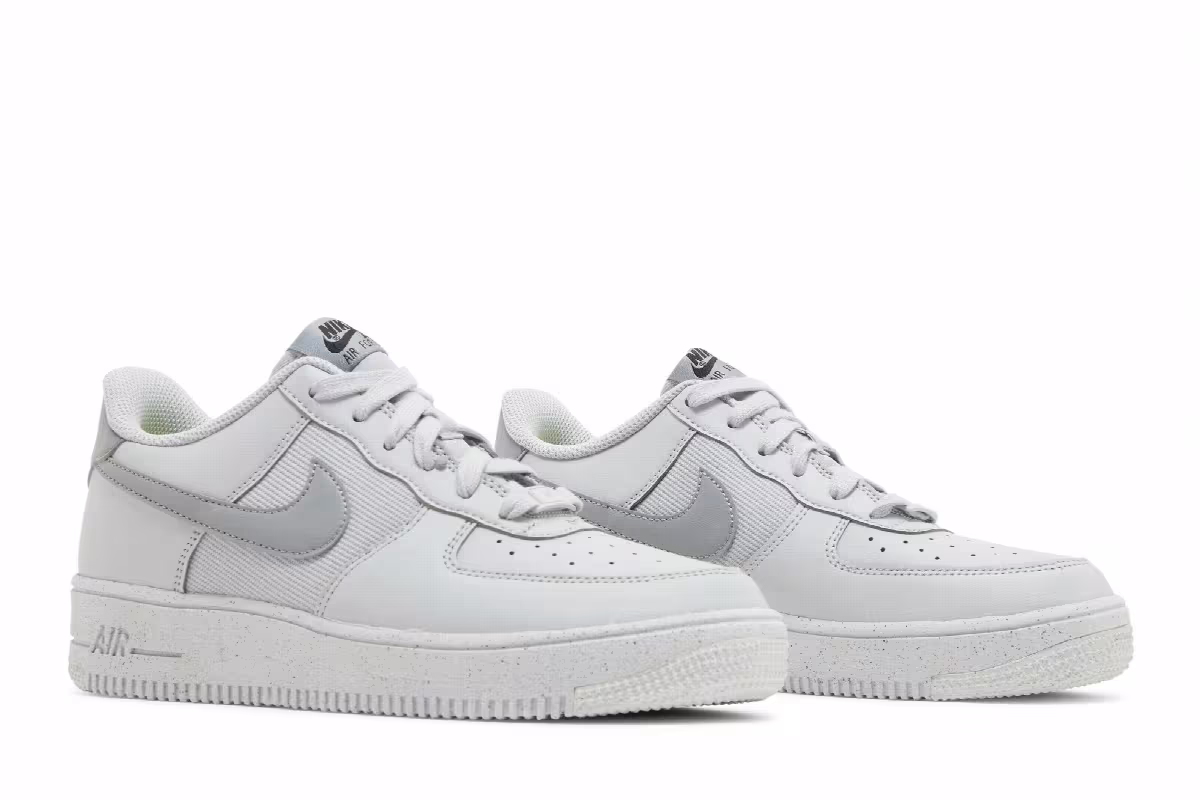 Nike Air Force 1 Crater GS Light Smoke Grey, view 9