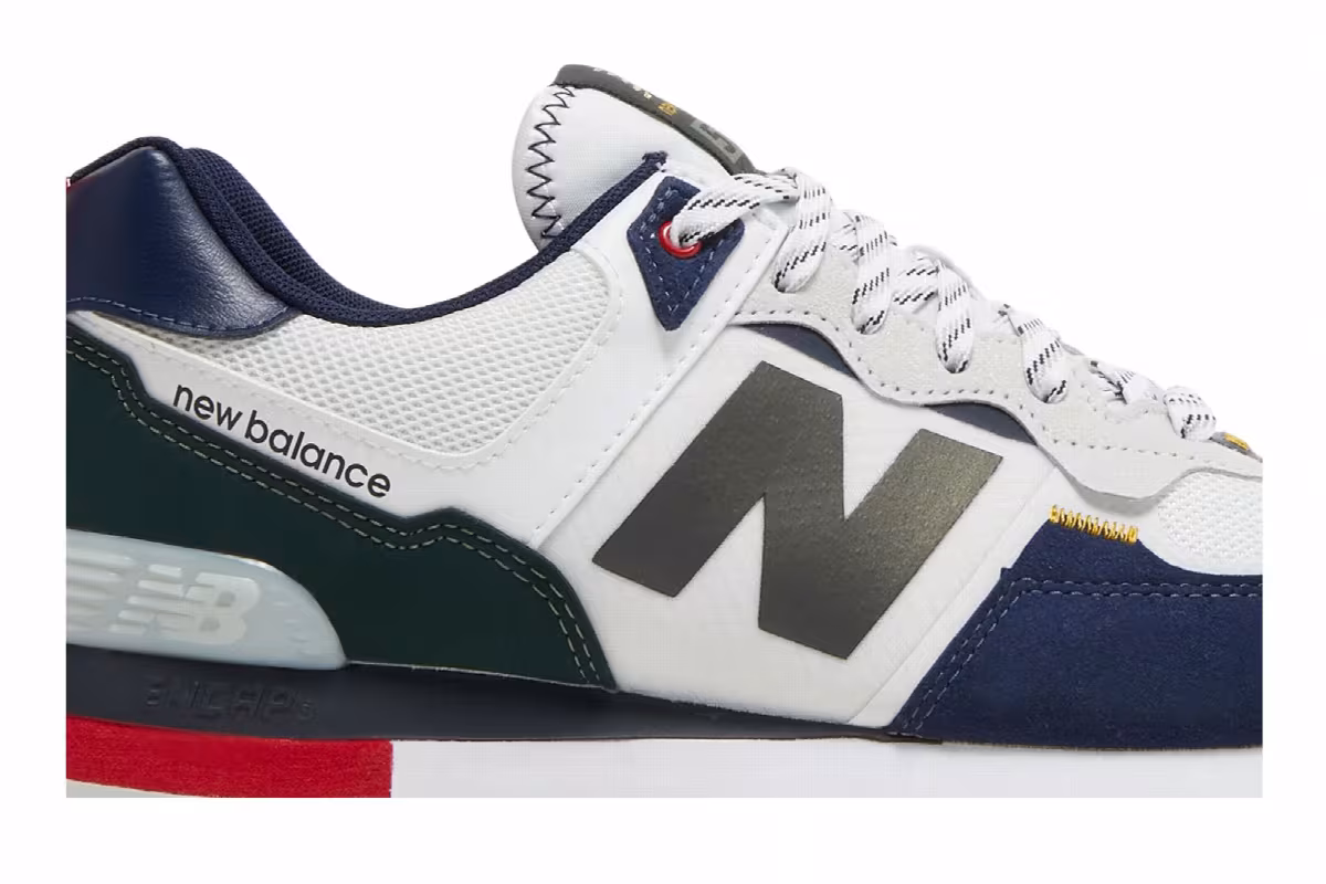 New Balance 574 White Pigment, view 3