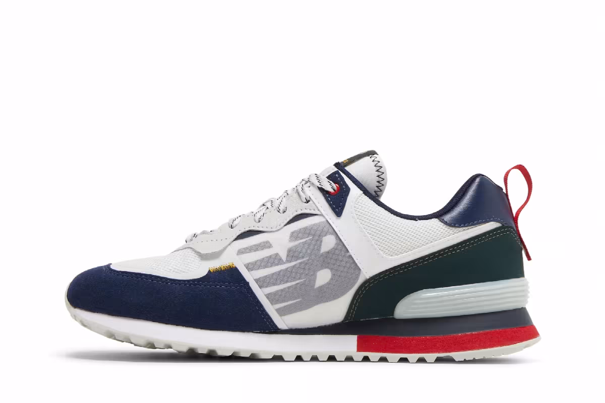 New Balance 574 White Pigment, view 4