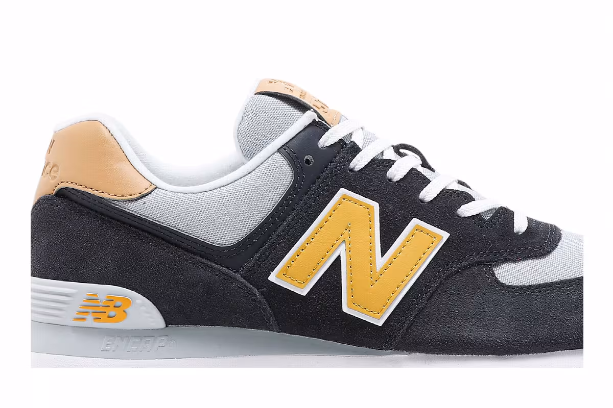 New Balance 574 Outerspace Varsity Gold, view 3