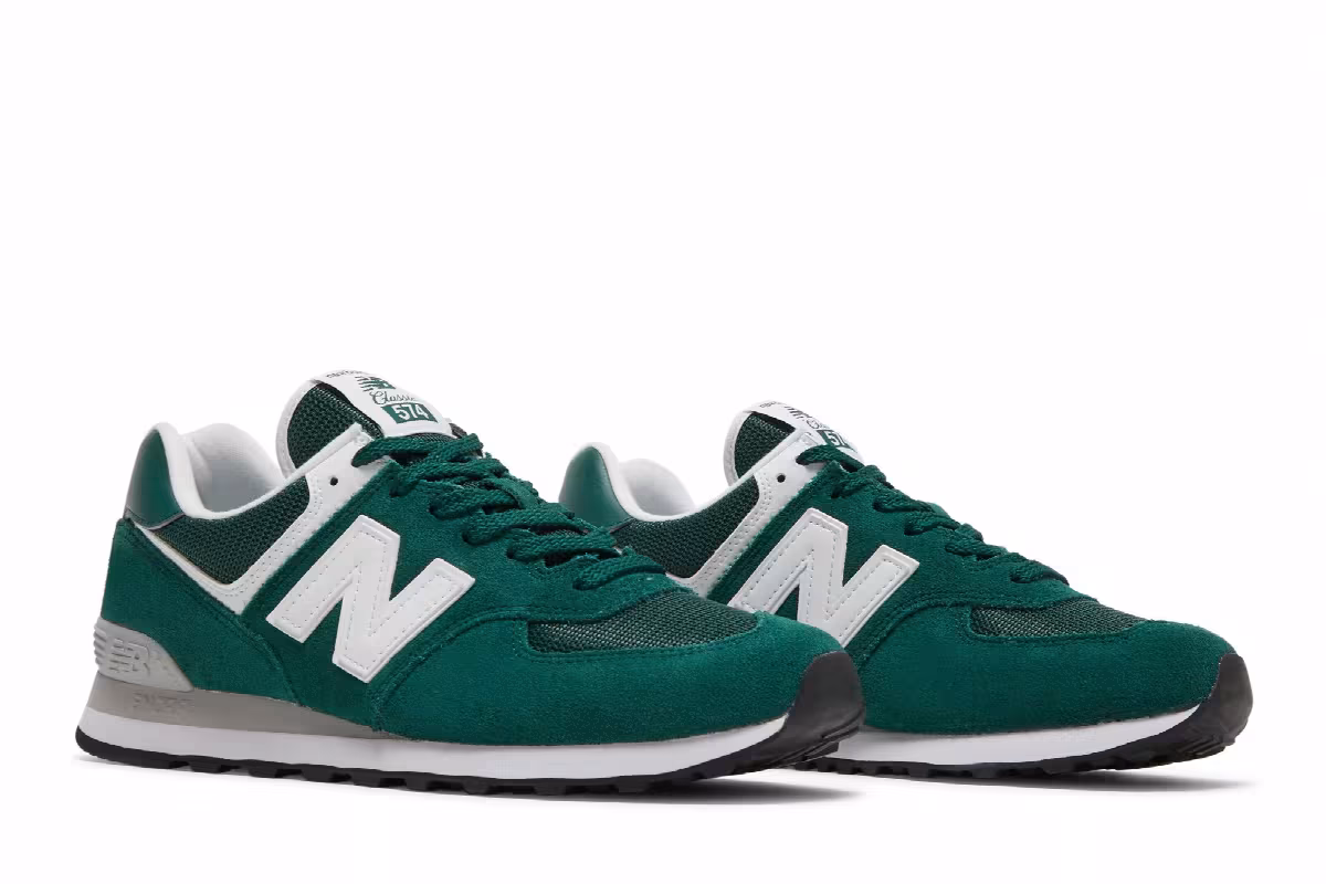 New Balance 574 Nightwatch Green, view 9