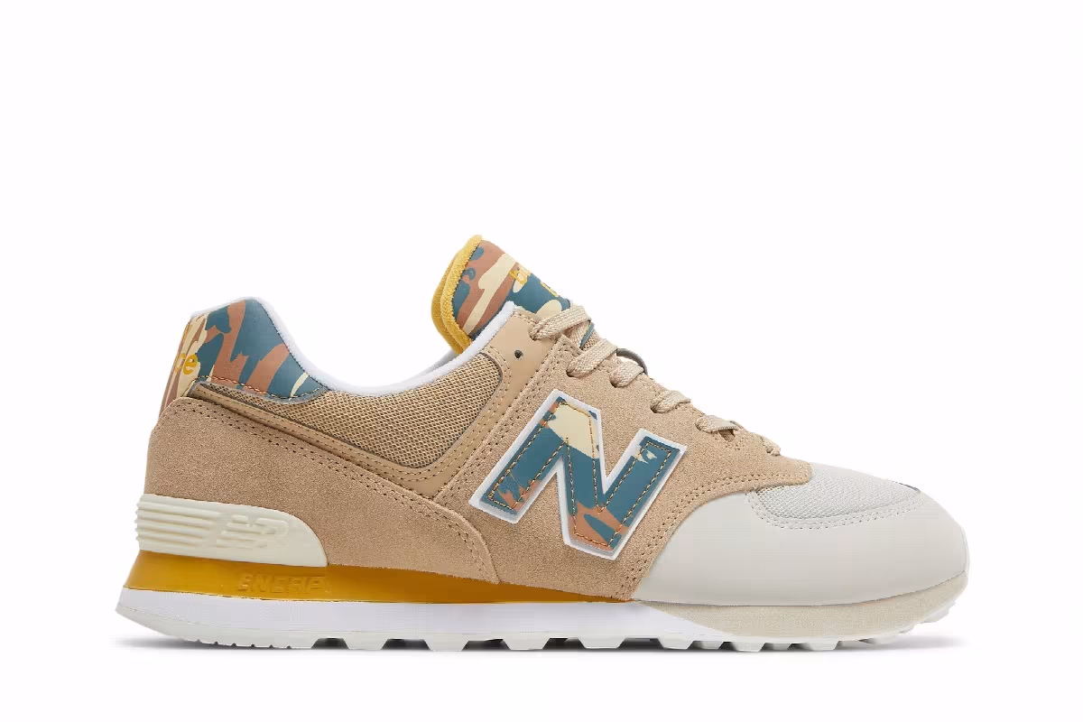 New Balance 574 Incense Camo, view 2