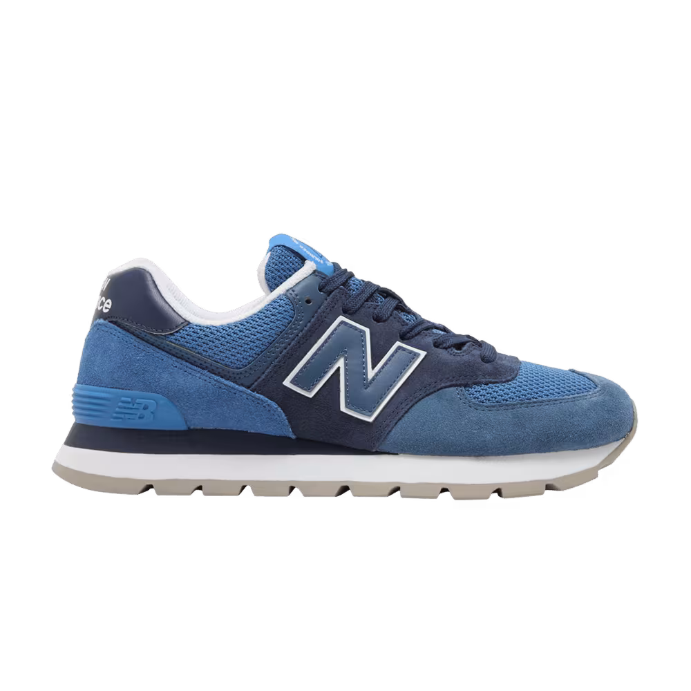 New Balance 574 Natural Indigo Laser Blue