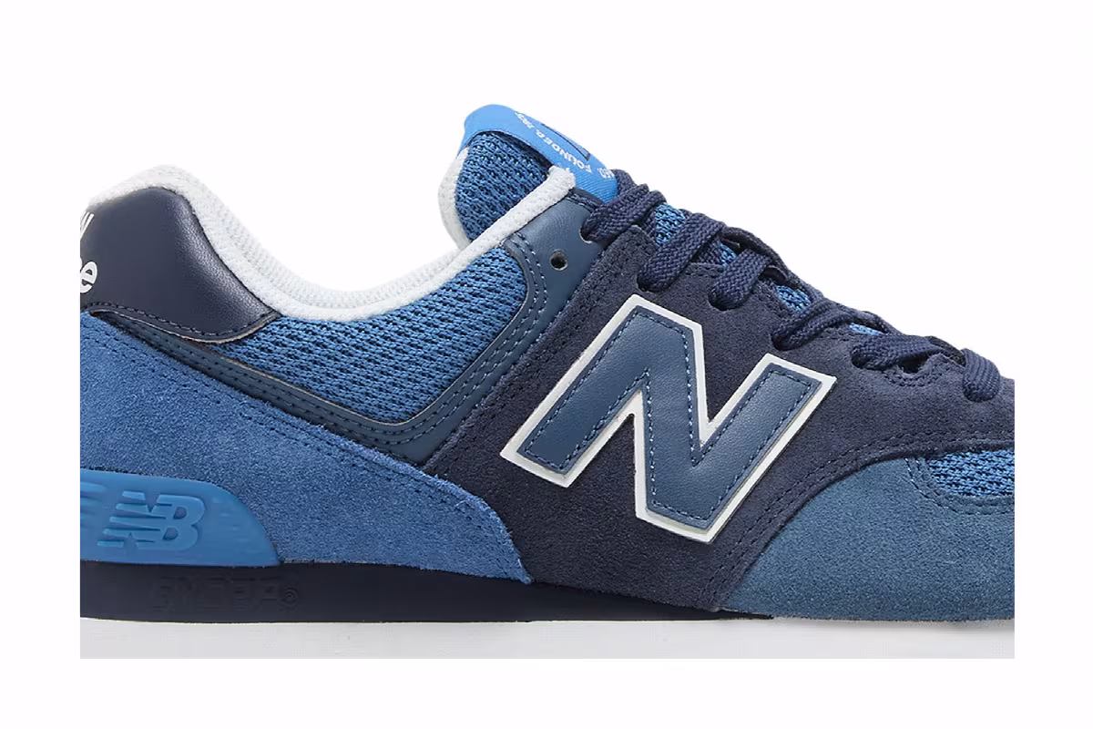 New Balance 574 Natural Indigo Laser Blue, view 3