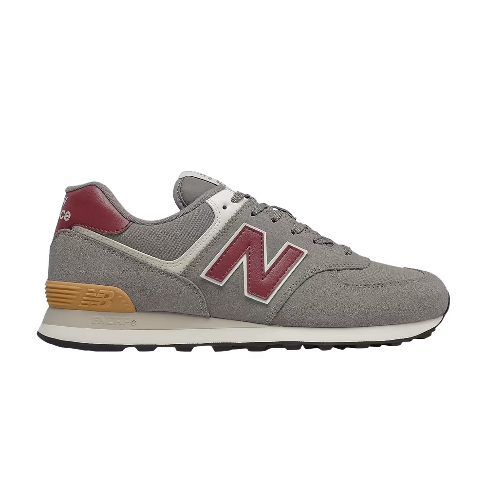 New Balance 574 4E Wide Marblehead Light Burgundy