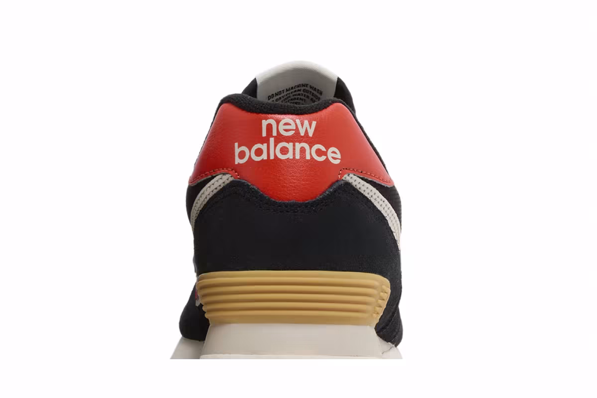 New Balance 574 Black Ghost Pepper, view 8
