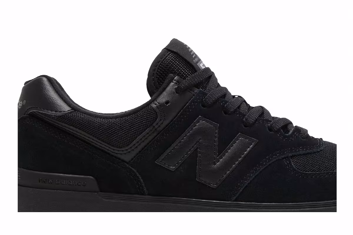 New Balance All Coasts 574 Black, view 3