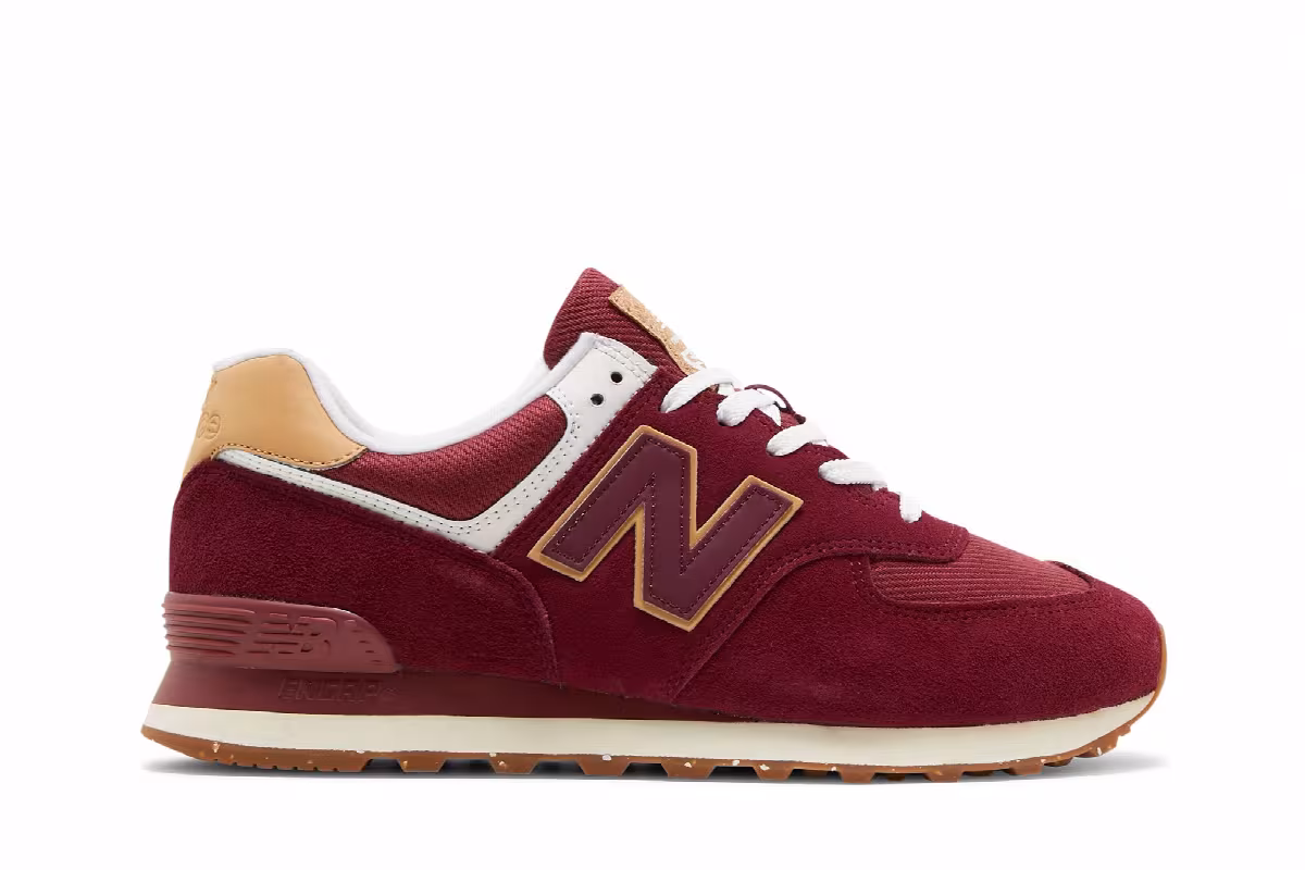 New Balance 574 Garnet Maple, view 2
