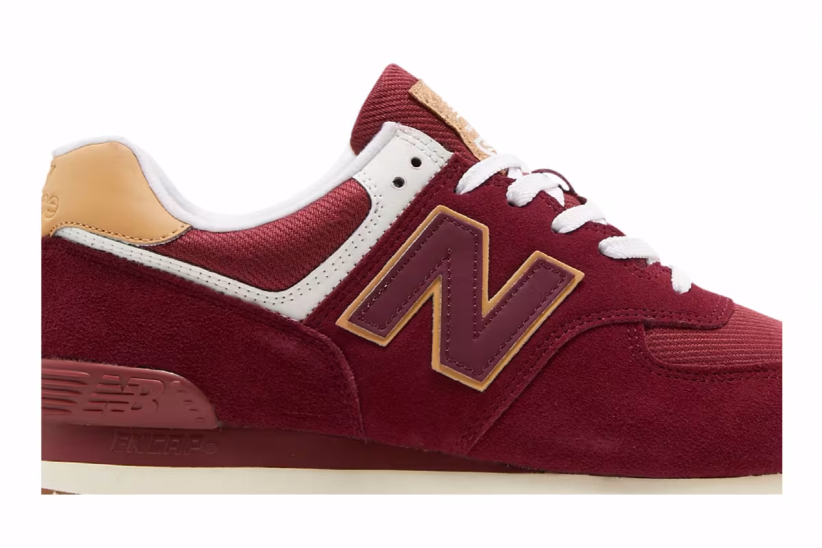 New Balance 574 Garnet Maple, view 3