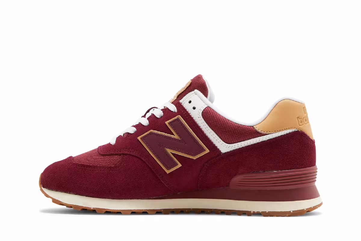 New Balance 574 Garnet Maple, view 4