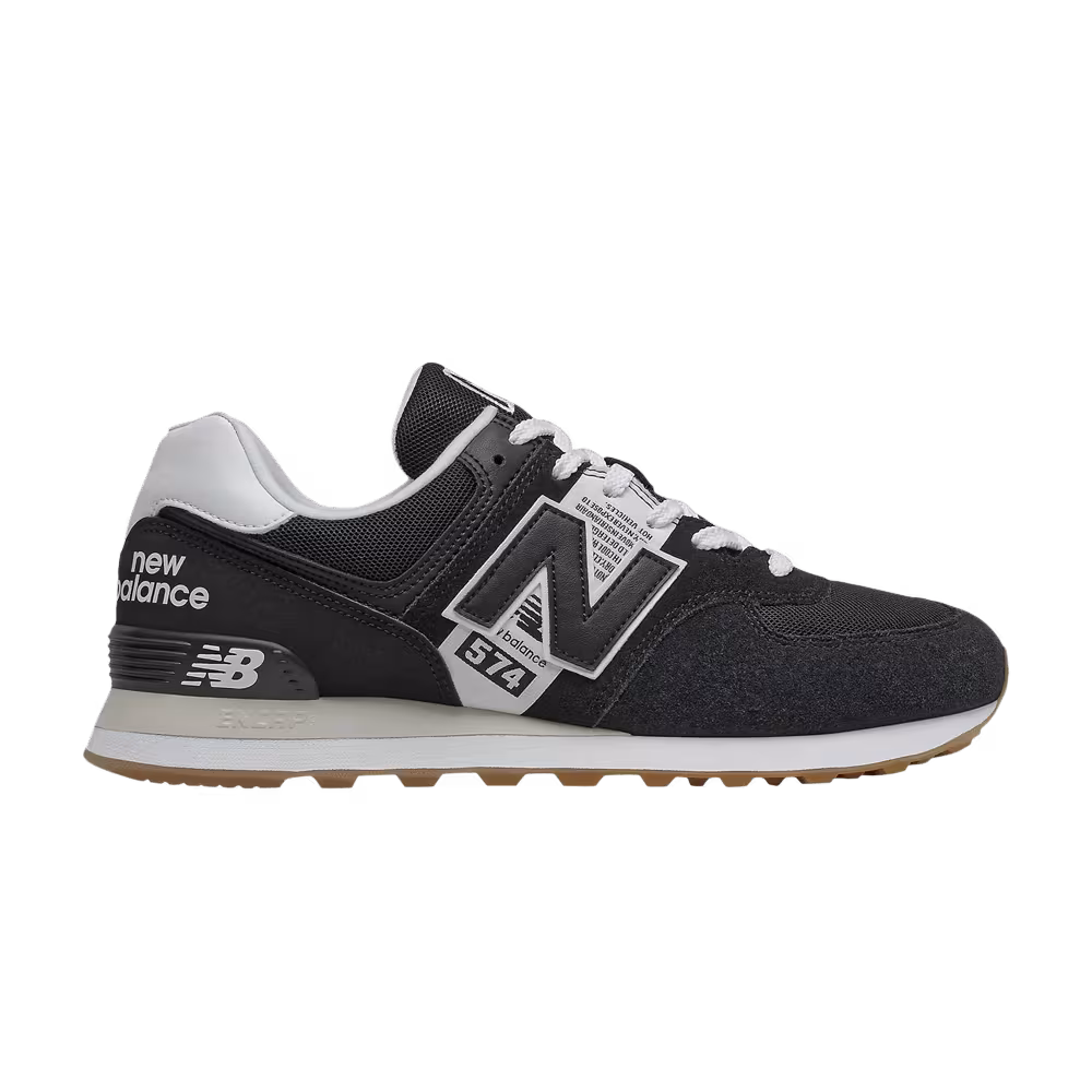 New Balance 574 4E Wide Black