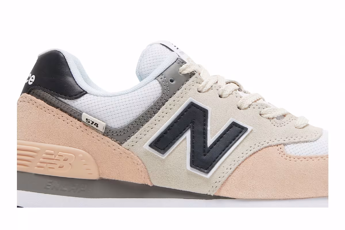 New Balance Women's 574 Rose Water, view 3