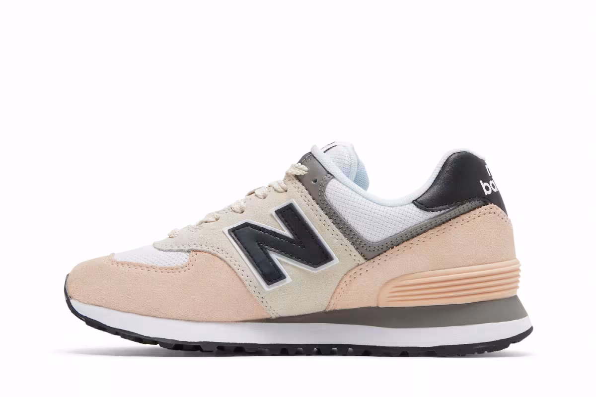New Balance Women's 574 Rose Water, view 4