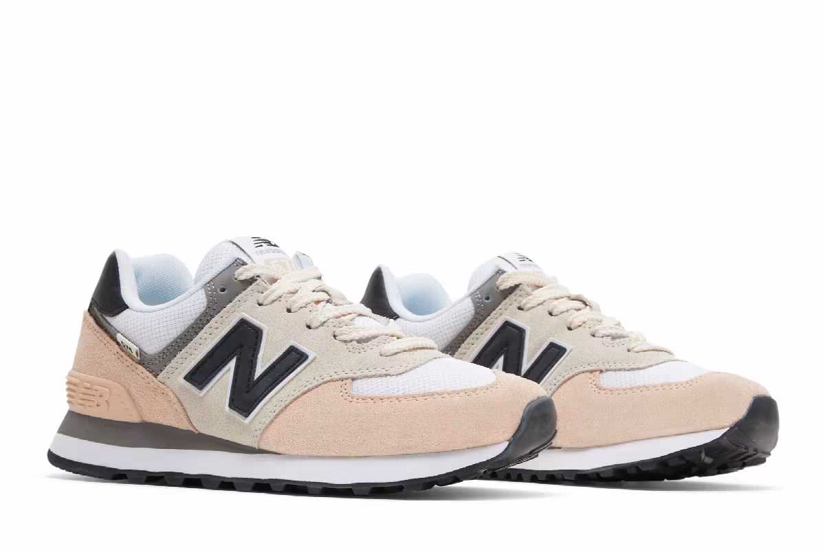New Balance Women's 574 Rose Water, view 9