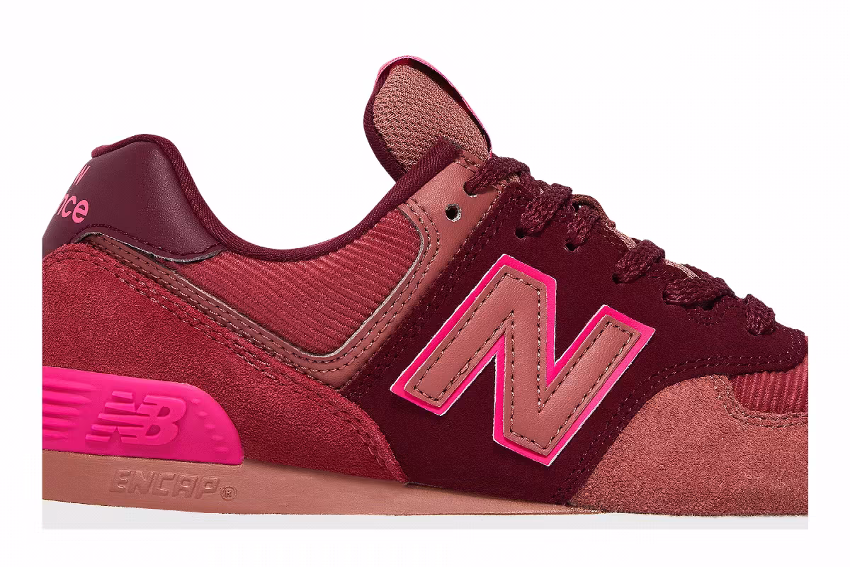 New Balance Women's 574 Garnet, view 3