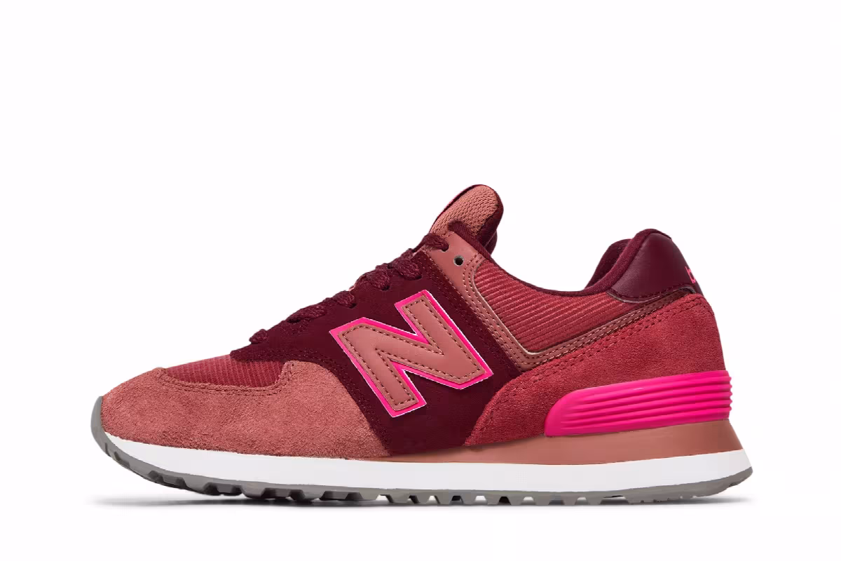 New Balance Women's 574 Garnet, view 4