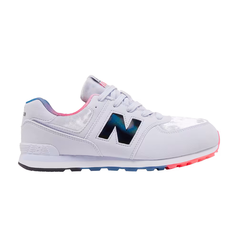 New Balance 574 Big Kid Silent Grey White
