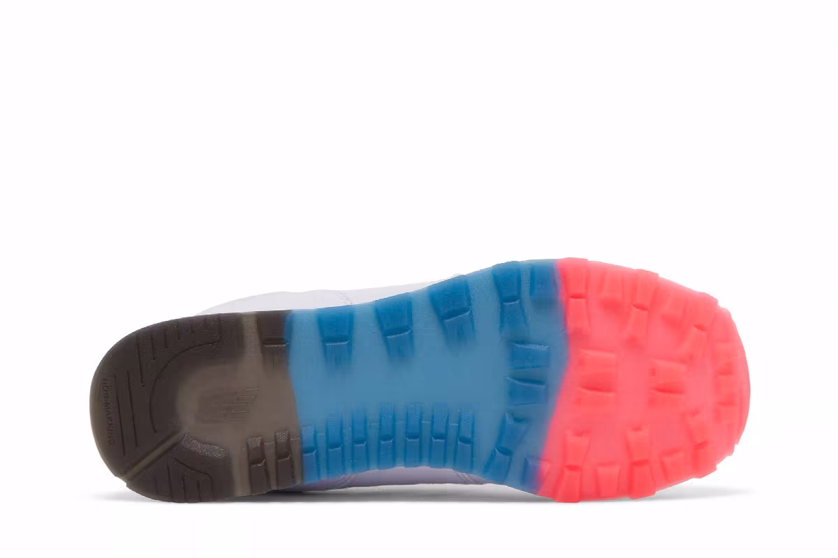 New Balance 574 Big Kid Silent Grey White, view 5
