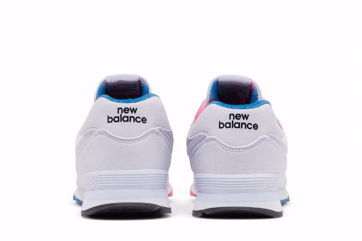 New Balance 574 Big Kid Silent Grey White, view 7