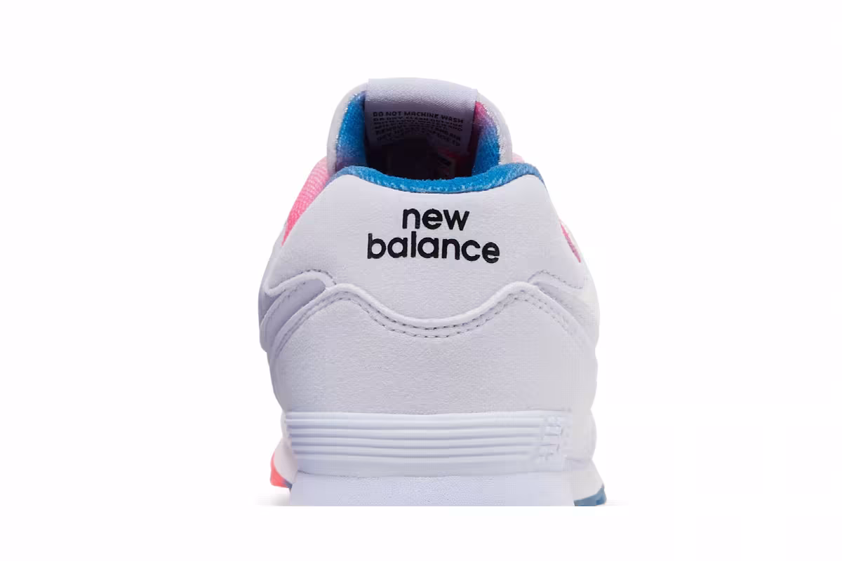 New Balance 574 Big Kid Silent Grey White, view 8
