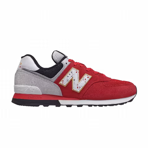 New Balance 574 'Playing Card - Red Summer Fog'