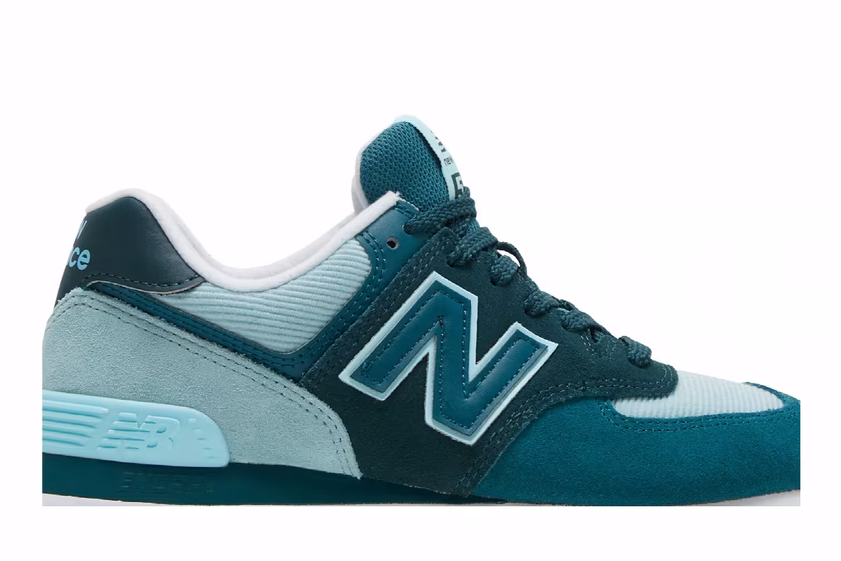 New Balance Women's 574 Trek Teal, view 3