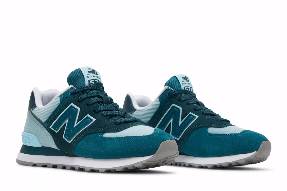 New Balance Women's 574 Trek Teal, view 9