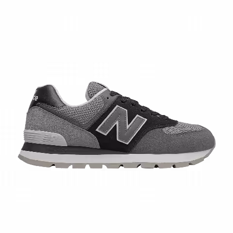 New Balance 574 2E Wide 'Black Magnet'