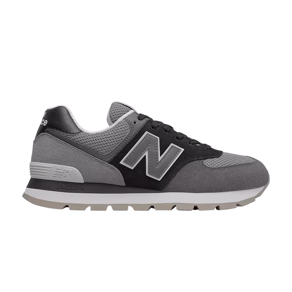 New Balance 574 2E Wide Black Magnet