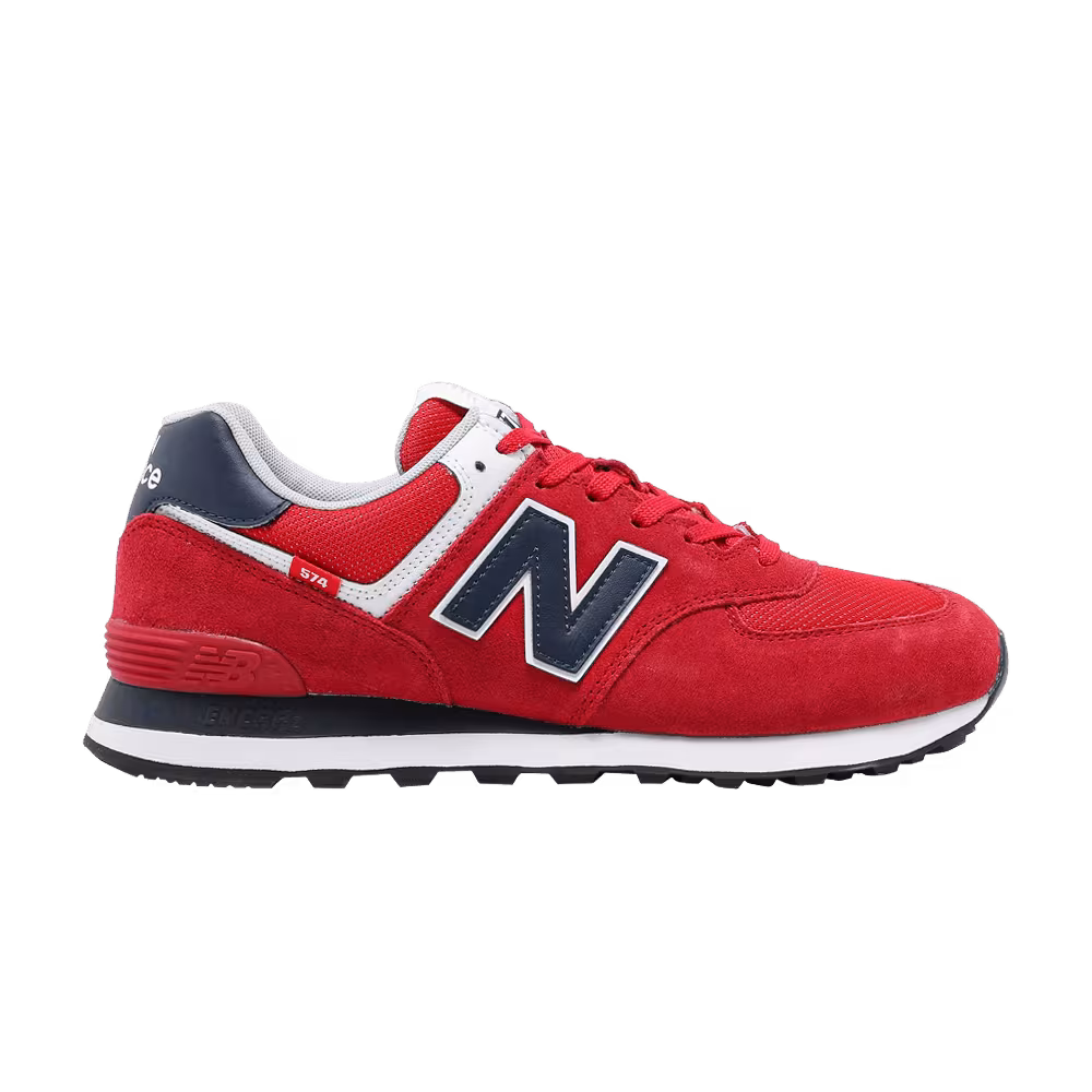New Balance 574 Team Red