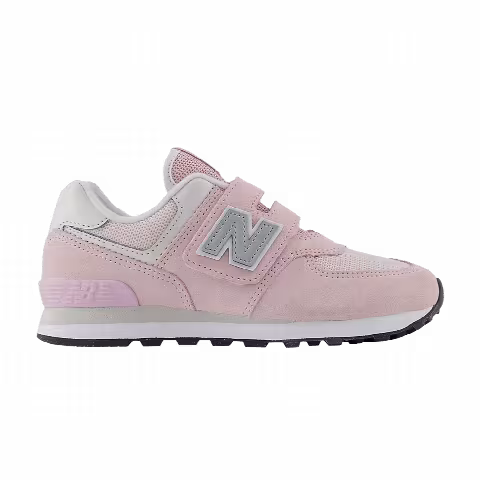 New Balance 574 Hook & Loop Little Kid Wide 'Ancient Powder Grey Matter'
