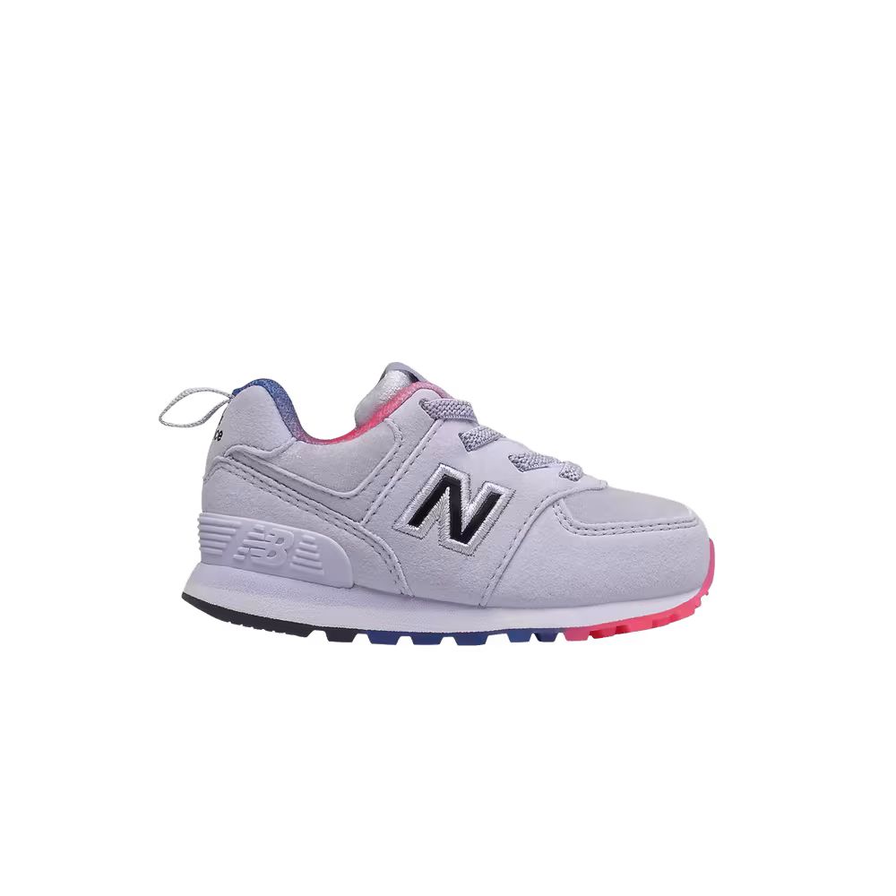 New Balance 574 Toddler Wide Silent Grey White