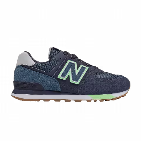 New Balance 574 Little Kid Wide 'Lagoon'