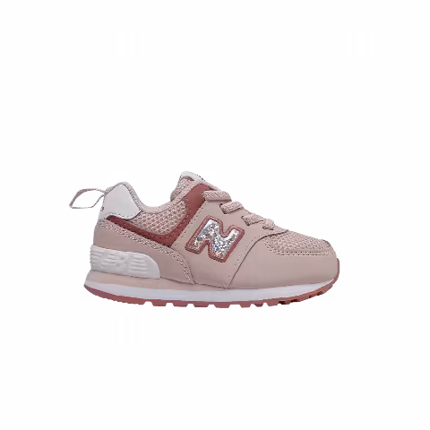 New Balance 574 Bungee Toddler Wide 'Oyster Pink'