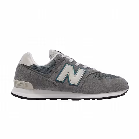New Balance 574 Big Kid Wide 'Grey Sky Blue'