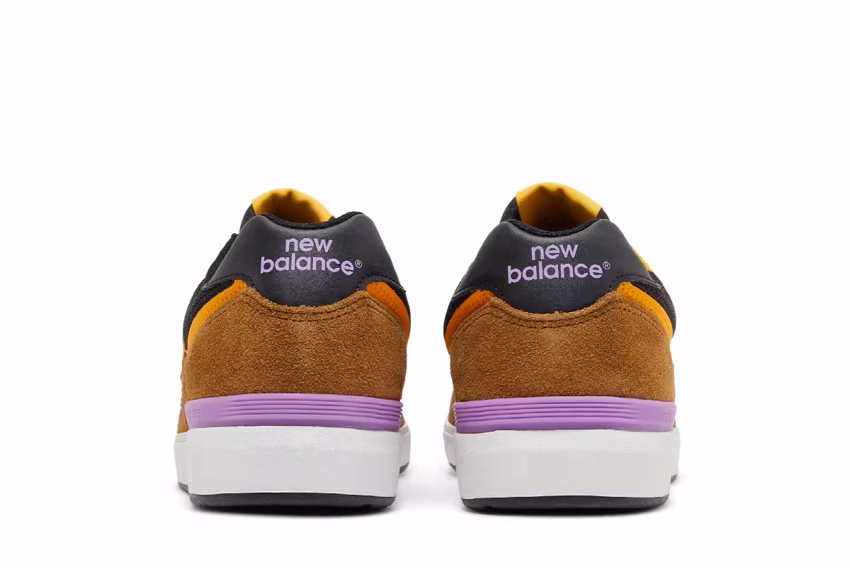 New Balance 574 2E Wide Brown Black, view 7