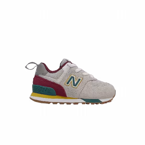 New Balance 574 Toddler Wide 'Summer Fog Garnet'