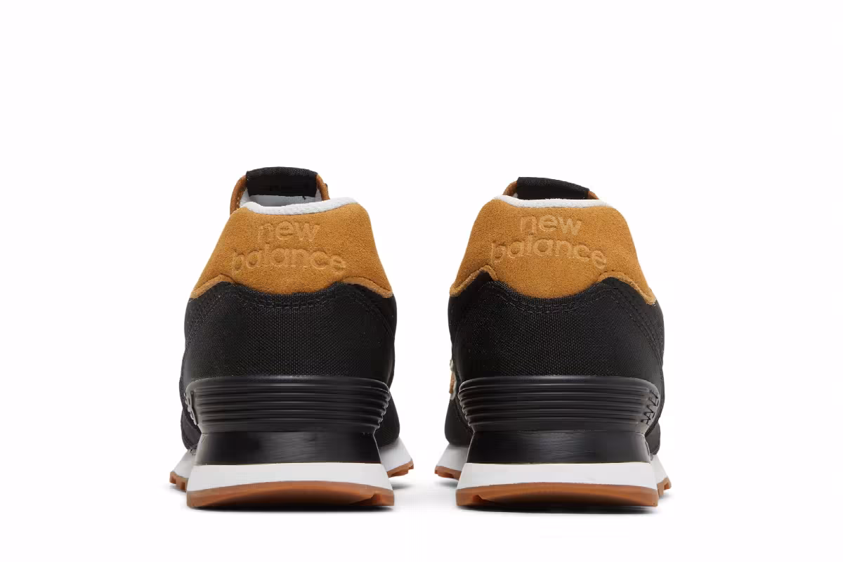 New Balance 574 Black Workwear, view 7